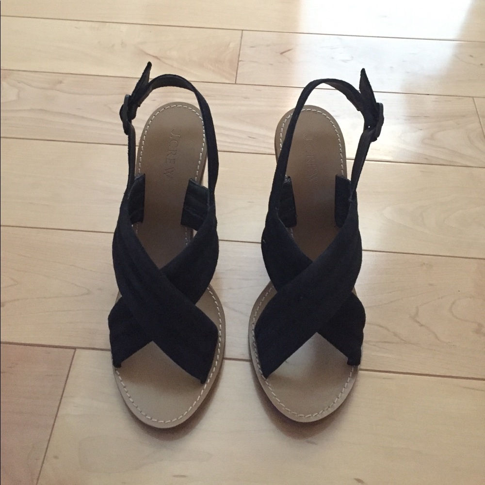 Black Heeled Sandals