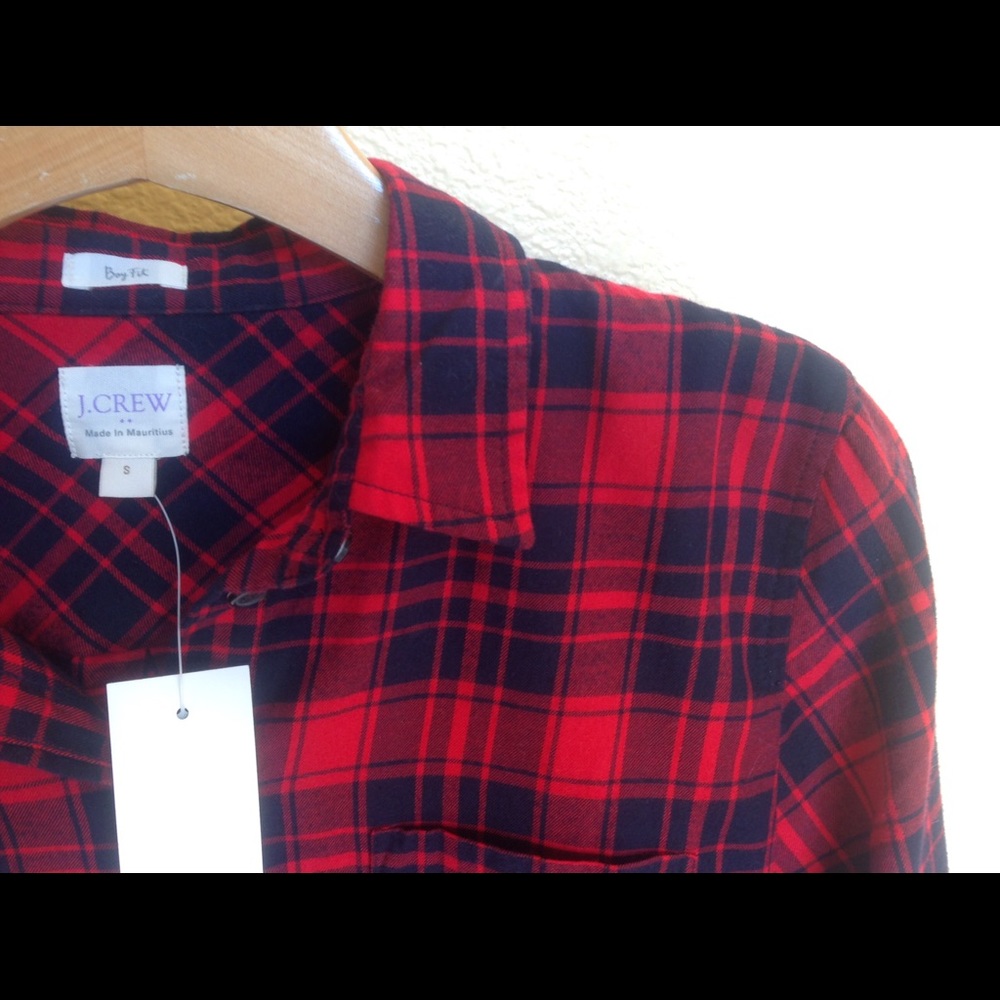J.Crew Boy Fit Flannel ***NWT***