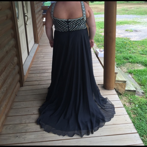 Black Rachel Allen PROM dress - Picture 3 of 3