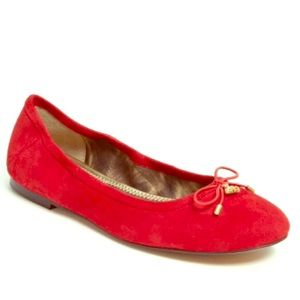 Sam Edelman Red Suede flats
