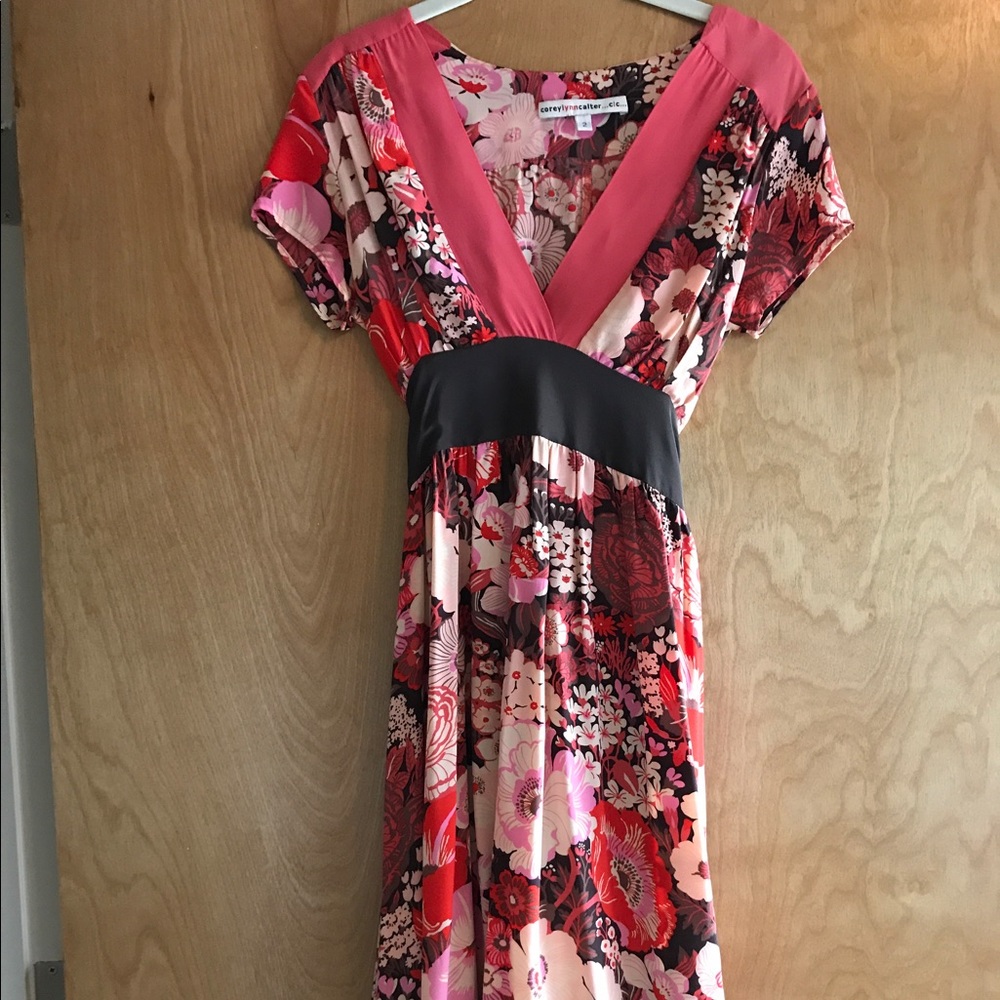 Floral Anthropologie Corey Lynn Carter Dress