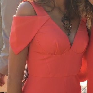 On Sale!!  A.B.S. Coral v-neck gown