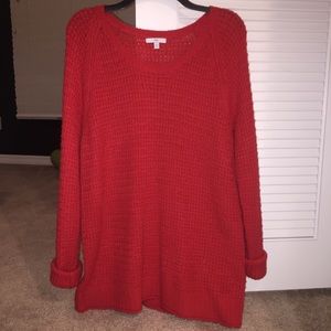 Red GAP sweater