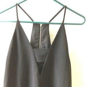 Cutout midi spaghetti strap dress