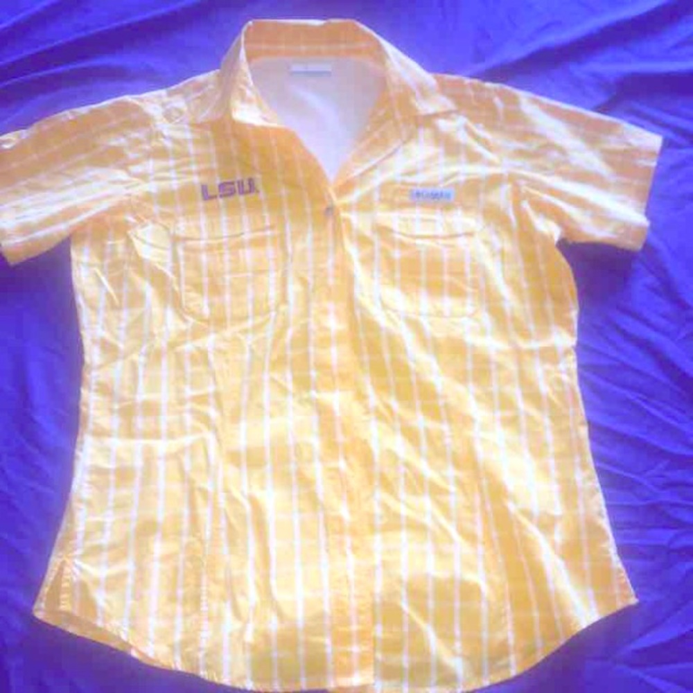 LSU Columbia Shirt