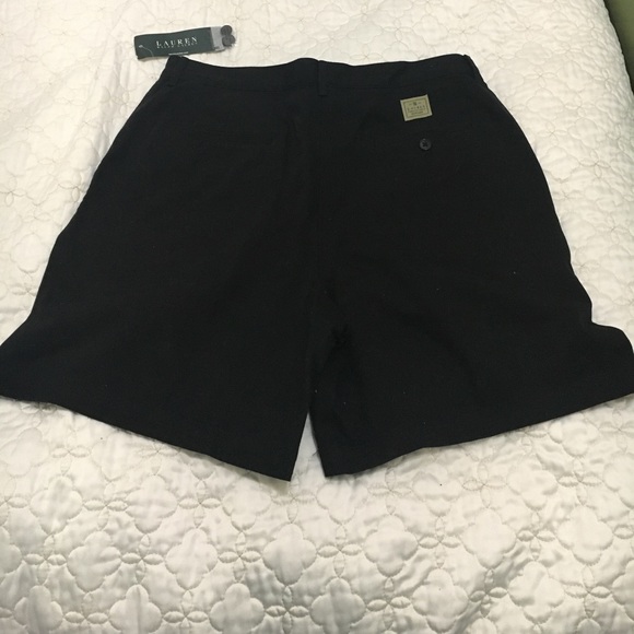 NWT! Black Ralph Lauren shorts (size 10) - Picture 3 of 4