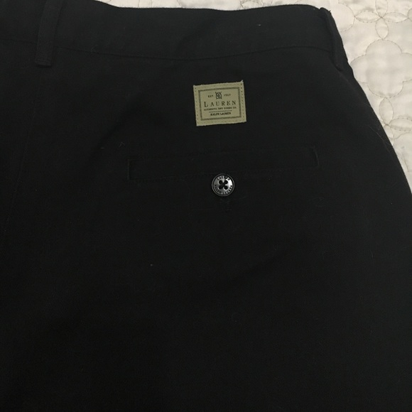 NWT! Black Ralph Lauren shorts (size 10) - Picture 4 of 4