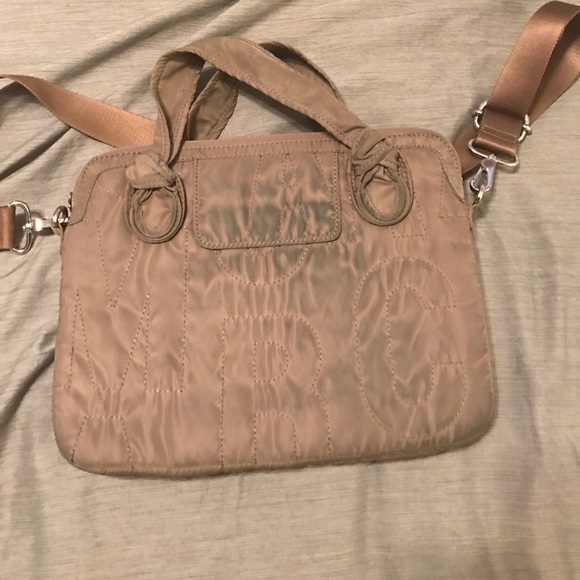 Marc By Marc Jacobs Workwear Laptop Bag Padded Grey Large 13  Gray Marc by Marc Jacobs Lap Top Bag