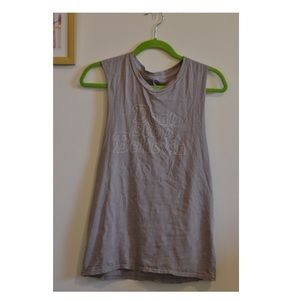 "Don't stop believin'" tank top