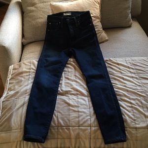 Madewell high rise jeans