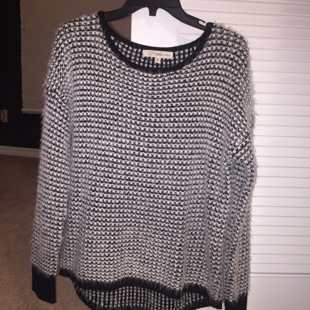 Black and White sweater