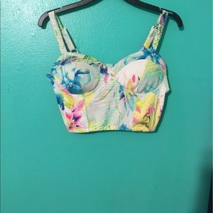 Nicki Minaj paradise crop top