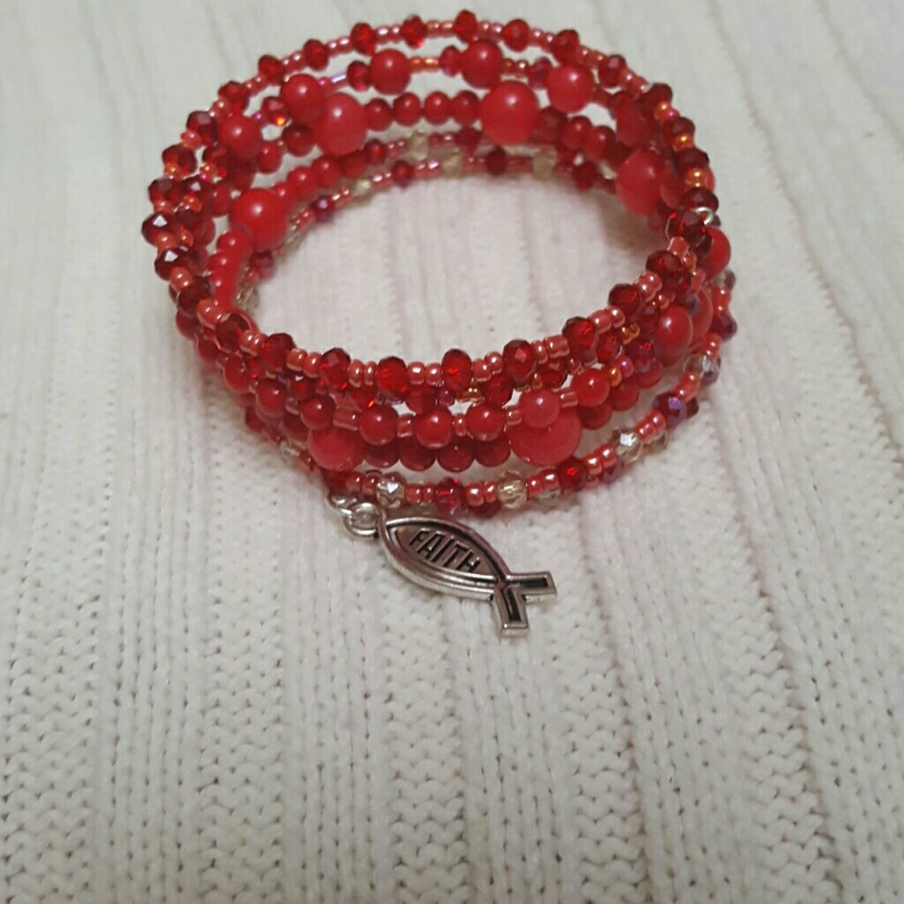 Memory wire bracelet