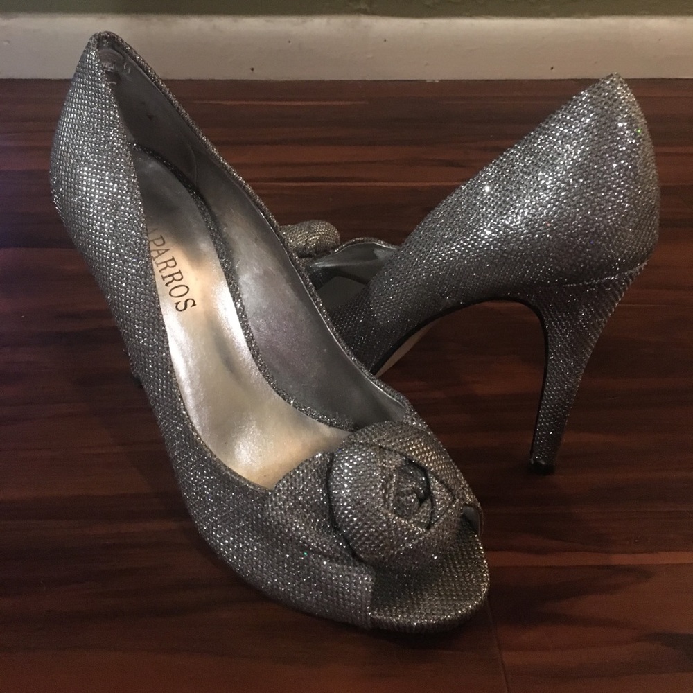 Silver heels