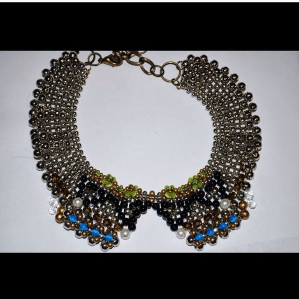 Anthropologie Tabitha Jeweled Collar