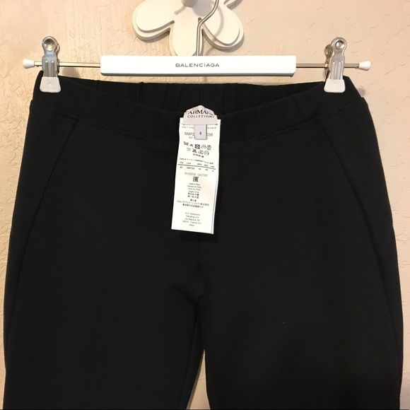 NWOT Armani Collezioni  pull on ponty legging - Picture 2 of 4