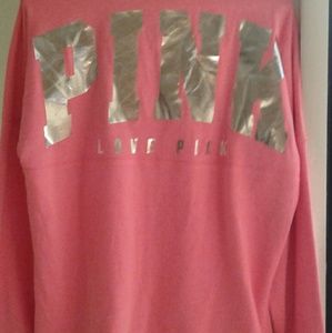 Pink pullover..very cute..but too big 4 me