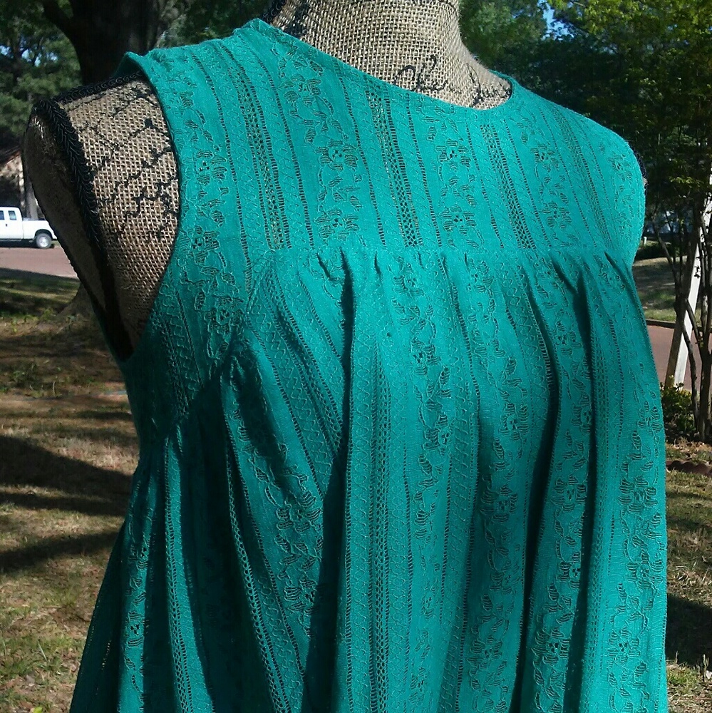 Teal Dress