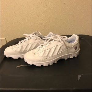 K-Swiss White Tennis Shoes