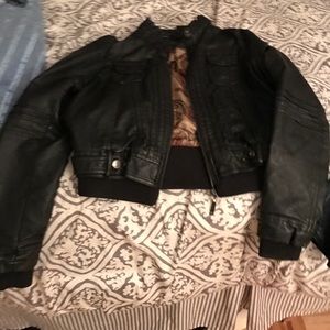 Leather jacket