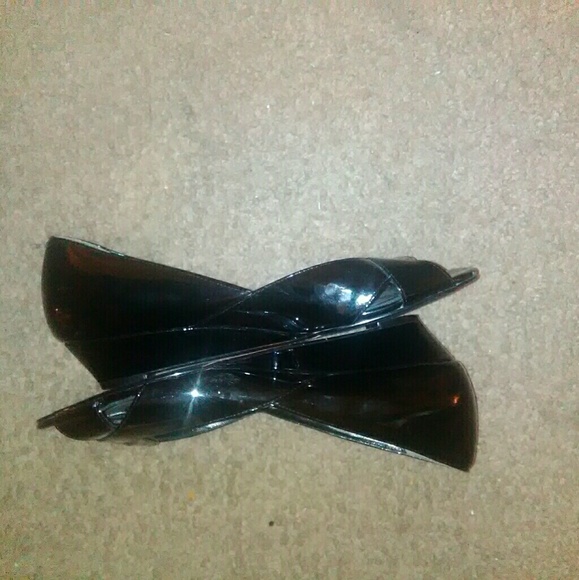 Cole Haan Patten Leather Wedges - Picture 2 of 2