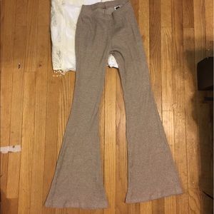 New ribbed boho chic stretchy summer pant