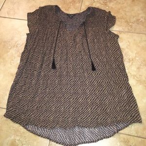 Lucky Brand Boho Top in Size Medium