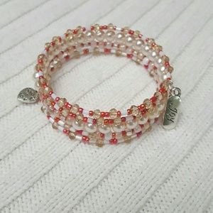 Memory wire bracelet