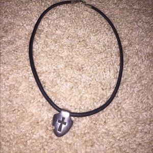james avery leather necklace