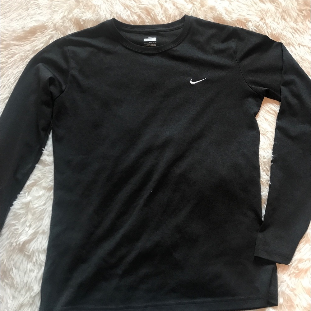 Long Sleeve Black Dry Fit  Shirt🎈