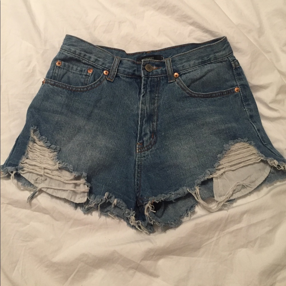 Forever 21 Jean Shorts