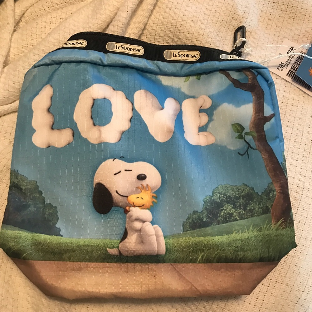 The Snoopy Movie cosmetic bag