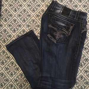 Men's Rock Revival relaxed straight