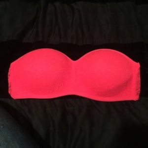 Victoria's Secret pink lace bandeau!!