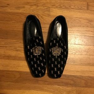Ysl velvet loafers