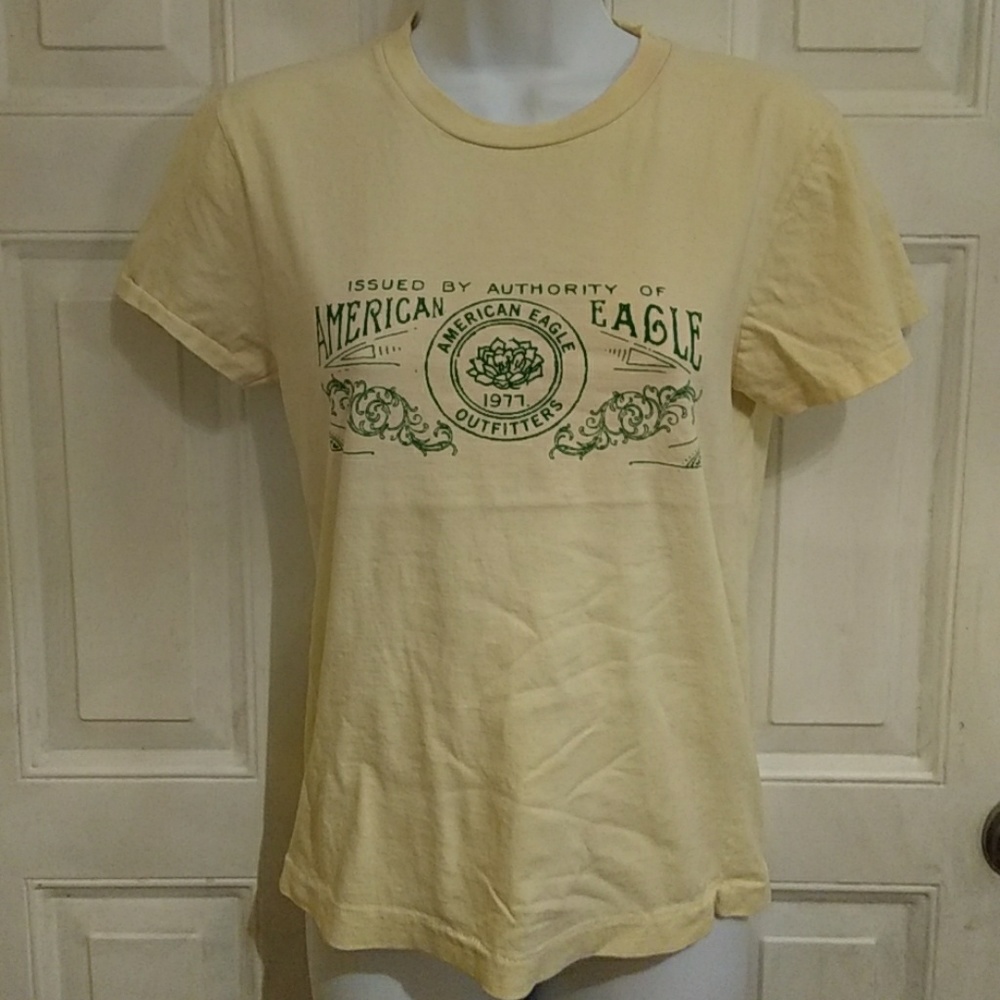 Yellow AE shirt