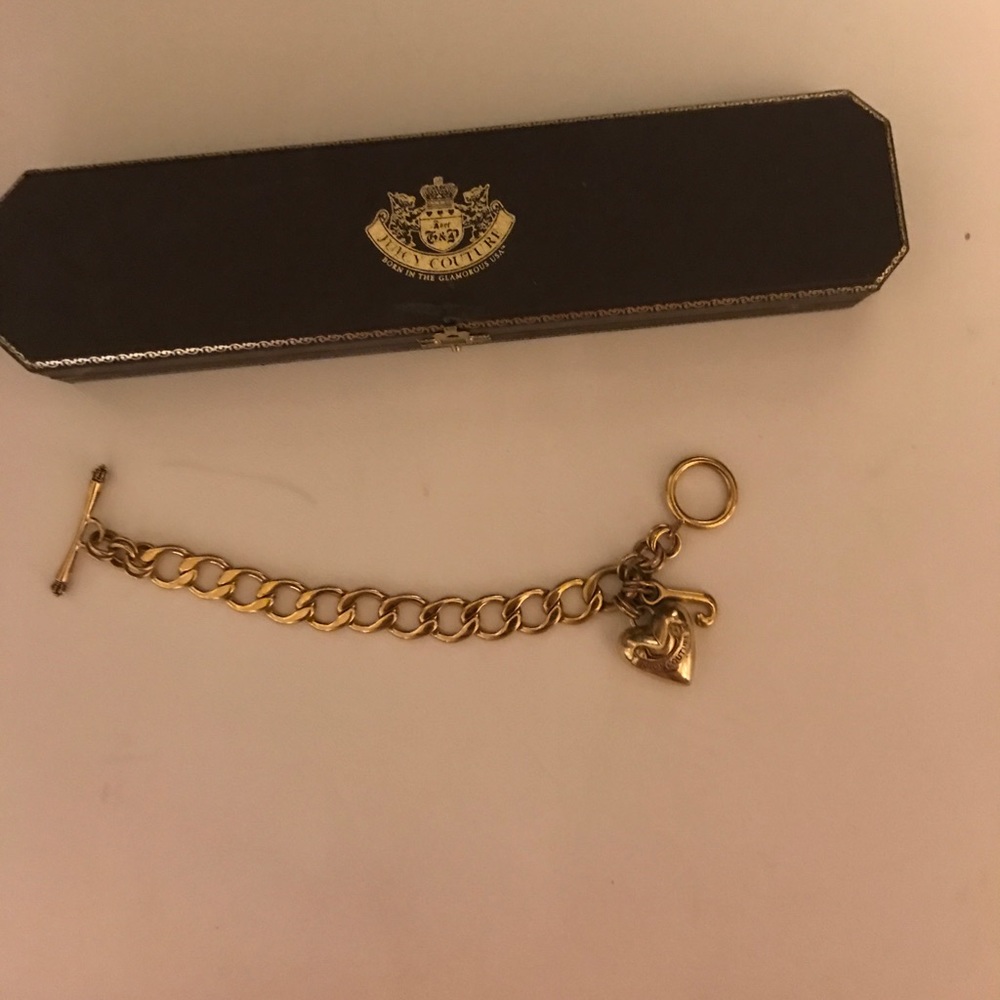 Signature juicy couture charm bracelet