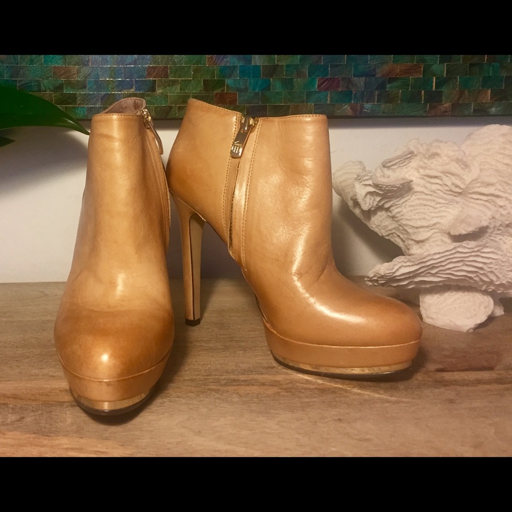 Vince Camuto Leather Booties