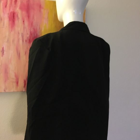 🆕Nasty Gal Black Cape Blazer - Picture 4 of 6