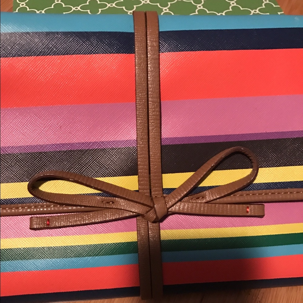 Stella & Dot Bring It Jewelry Roll in multistripe