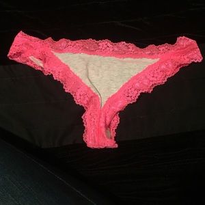 🌟SALE🌟 VS Pink low rise thong!!