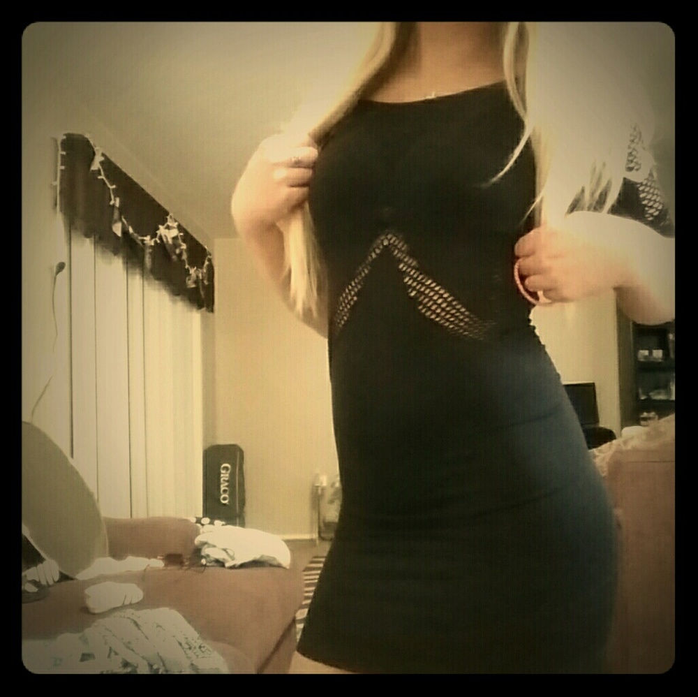 SEXY LITTLE BLACK DRESS!!BNWT!!