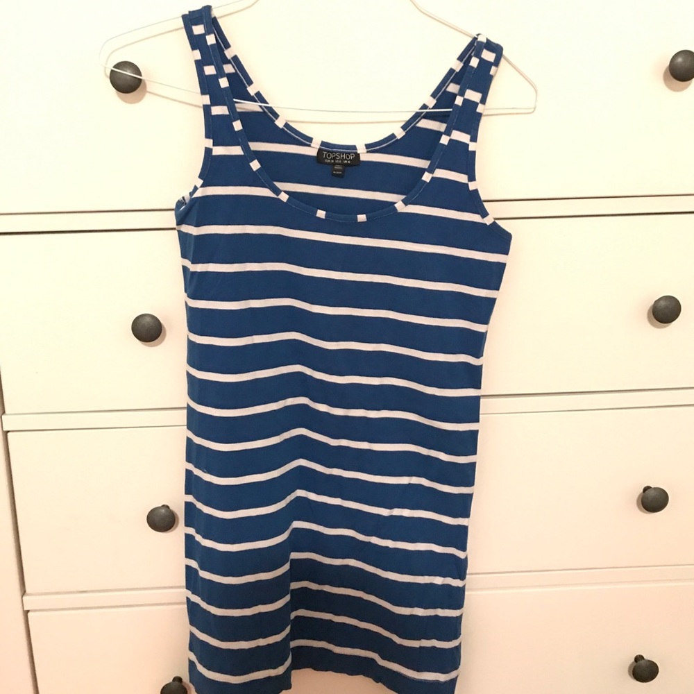 top shop long top/dress