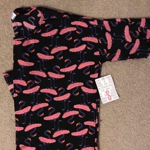 Lularoe Irma ballerina flamingos 🦄 unicorn BNWT