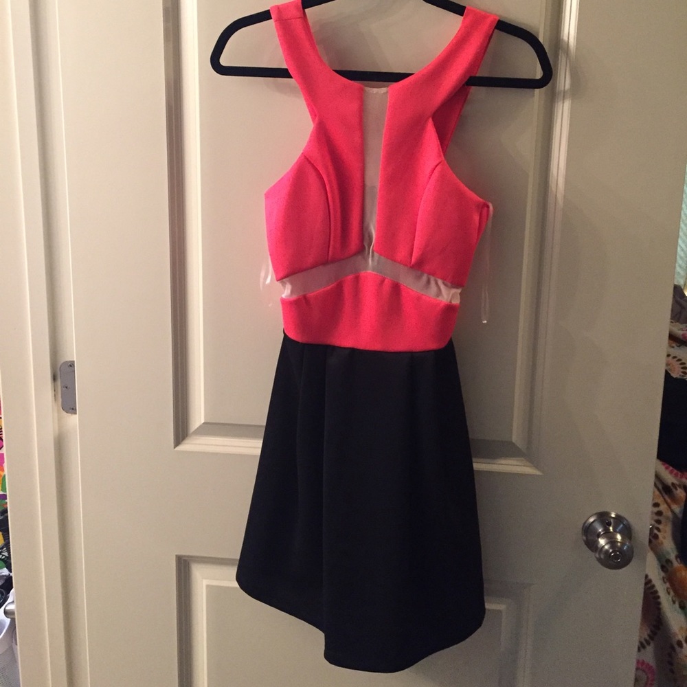 Super flattering Just Me Dress!