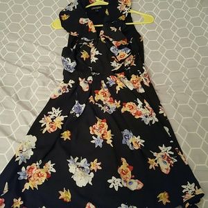 Express floral dress