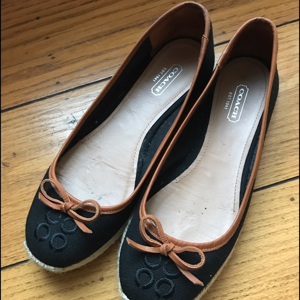 Worn only twice Coach espadrilles