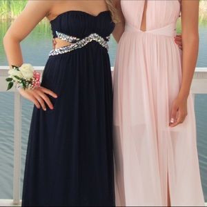 Navy Prom dress