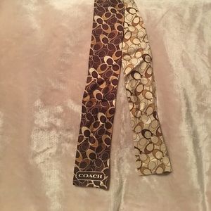 Coach head scarf