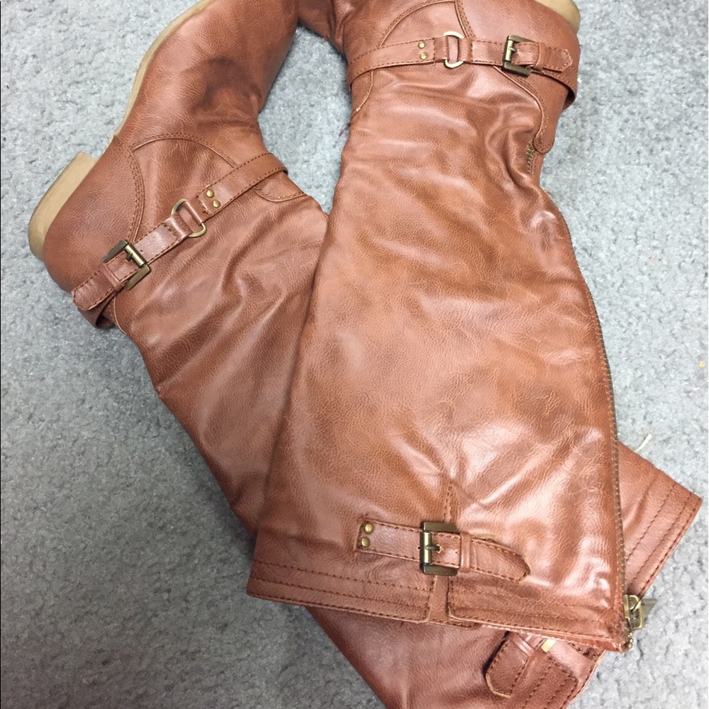 Knee high boots